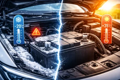 Cum afectează temperaturile extreme bateria auto